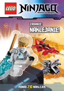 Okładka książki Lego Ninjago. Zadania: naklejanie!
