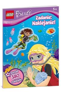 Okładka książki LEGO &reg; Friends. Zadanie naklejanie!
