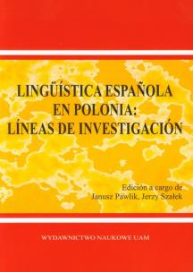 Opakowanie Linguistica Espanola en Polonia Lineas de Investigacion