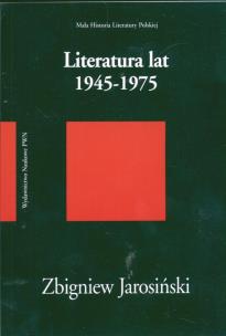 Okładka książki Literatura lat 1945-1975