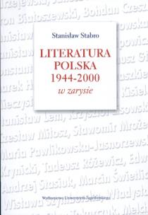 Okładka książki Literatura polska 1944-2000 w zarysie