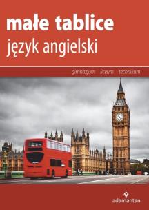 Okładka książki Małe tablice język angielski w.2014 ADAMANTAN