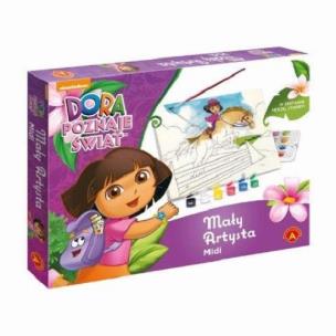 Opakowanie Mały artysta midi - Dora poznaje świat ALEX