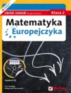 Okładka książki Matematyka Europejczyka 2 Zbiór zadań + CD