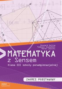 Okładka książki Matematyka LO 3 podr ZP w.2014 SENS