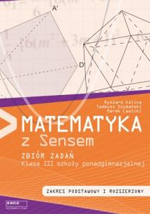 Okładka książki Matematyka LO 3 zbiór zadań ZPiR Sens w.2014