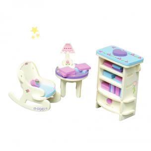 Okładka książki Mebelki drewniane Pokój dziecięcy