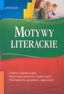Okładka książki Motywy literackie
