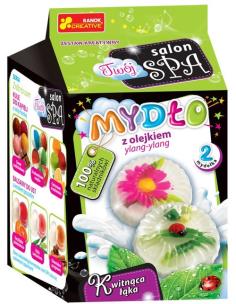 Opakowanie Mydło z olejkiem ylang-ylang. Kwitnąca łąka