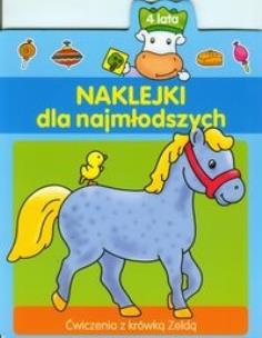 Okładka książki Naklejki dla najmłodszych - 4 lata