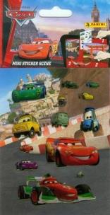 Okładka książki Naklejki Mini Ccene Disney Auta