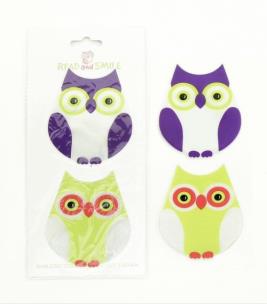 Opakowanie Naklejki odblaskowe Sowa 2szt.