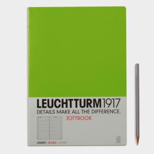 Opakowanie Notatnik A4 w linie limonkowy