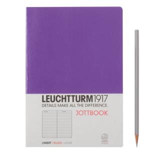 Opakowanie Notatnik Medium w linie fioletowy