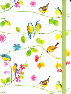 Opakowanie Notatnik Midi Ptaki Akwarela