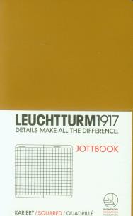 Opakowanie Notatnik Pocket w kratkę karmelowy