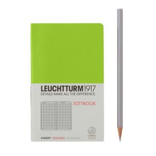 Opakowanie Notatnik Pocket w kratkę limonkowy