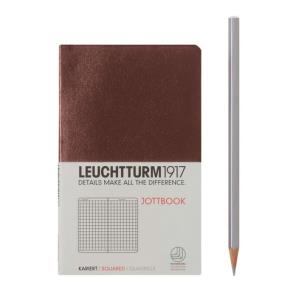 Opakowanie Notatnik Pocket w kratkę tabaka