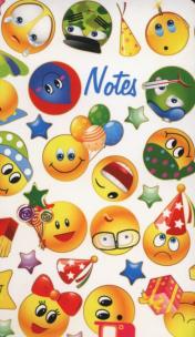 Opakowanie Notes bloczkowy ND 117 z długopisem Emotikony