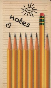 Opakowanie Notes bloczkowy ND 120 z długopisem Ołówki