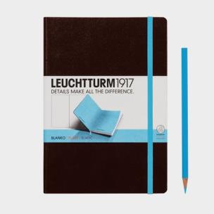 Opakowanie Notes Medium BiCOLORE gładki tabacco/turkus