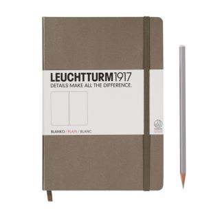 Opakowanie Notes Medium gładki szarobrązowy