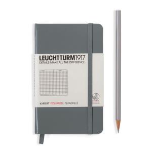 Opakowanie Notes Pocket w kratkę antracyt