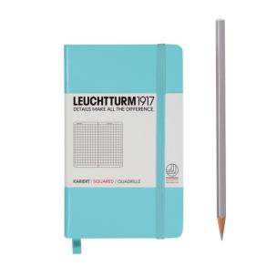 Opakowanie Notes Pocket w kratkę turkusowy