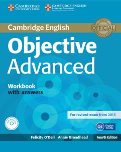 Okładka książki Objective Advanced Workbook with answers + CD
