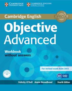 Okładka książki Objective Advanced Workbook without answers + CD