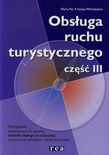 Okładka książki Obsługa ruchu turystycznego część 3 Podr. REA-WSiP
