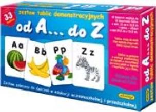 Opakowanie Od A... do Z Zestaw tablic edukacyjnych