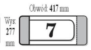 Opakowanie Okładka książkowa nr 7 (50 szt)
