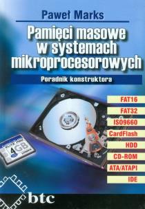 Okładka książki Pamięci masowe w systemach mikroprocesorowych