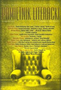 Opakowanie Pamiętnik Literacki 3/2014