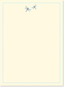 Opakowanie Papeteria Niebieska ważki