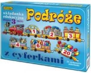 Okładka książki Podróże z cyferkami