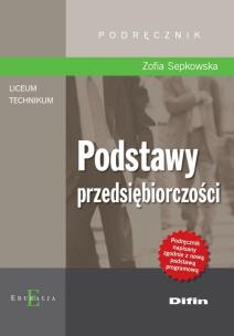 Okładka książki Podstawy przedsiębiorczości DIFIN
