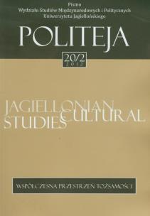 Opakowanie Politeja 20/2 (2/2/2012) Współczesna przestrzeń tożsamości