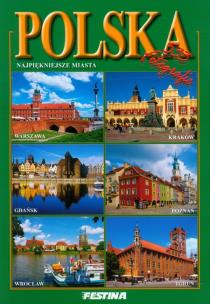 Okładka książki Polska najpiękniejsze miasta