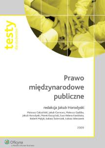 Opakowanie Prawo międzynarodowe publiczne. Testy dla studentów
