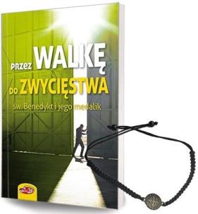 Okładka książki Przez walkę do zwycięstwa (książka + bransoletka)