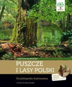 Okładka książki Puszcze i lasy Polski z płytą CD