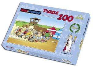 Opakowanie Puzzle 100 Asteriks&Obeliks: Szarża AXEL