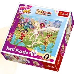 Okładka książki Puzzle 120 Lećmy, Onchao - Puzzle 3D