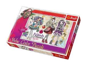 Okładka książki Puzzle 160 Shine Color Uczennice Ever After High
