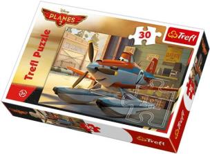 Okładka książki Puzzle 30 Dusty w hangarze