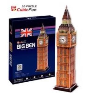 Okładka książki Puzzle 3D Big Ben