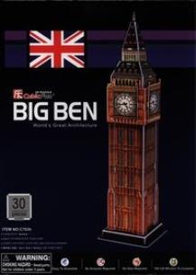 Okładka książki Puzzle 3D Big Ben