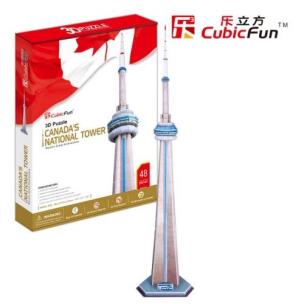 Okładka książki Puzzle 3D Canada's National Tower 48